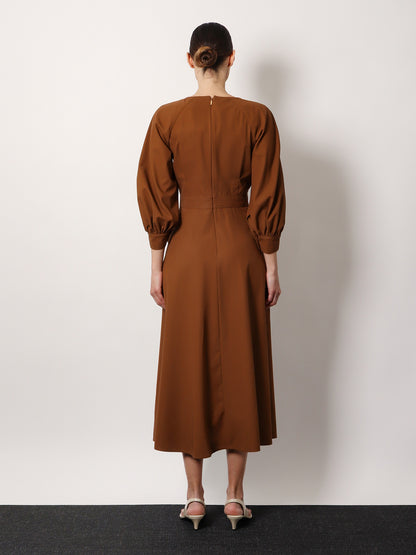 Pedaggi cotton midi dress thumbnail