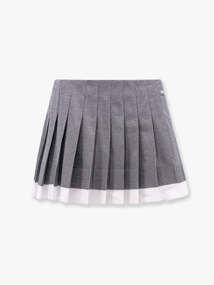 Recycled silk pleated skirt thumbnail