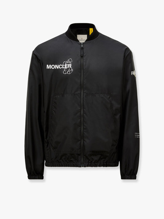 Ostria 7 moncler frgmt hiroshi fujiwara jacket with maxi print