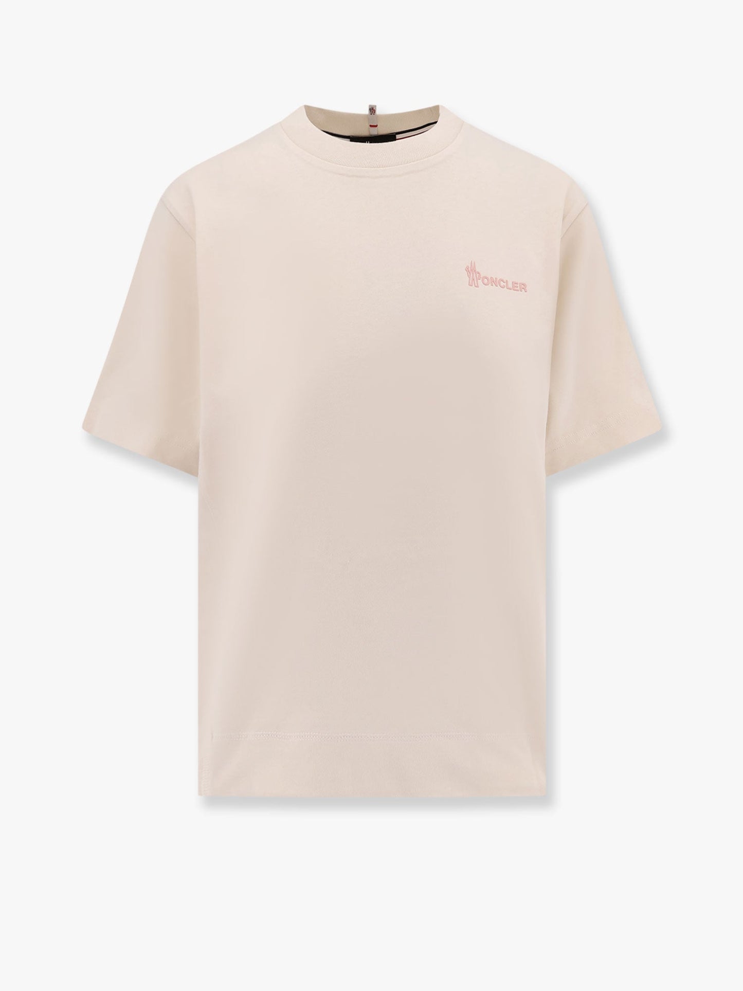 T-shirt in cotone con logo frontale