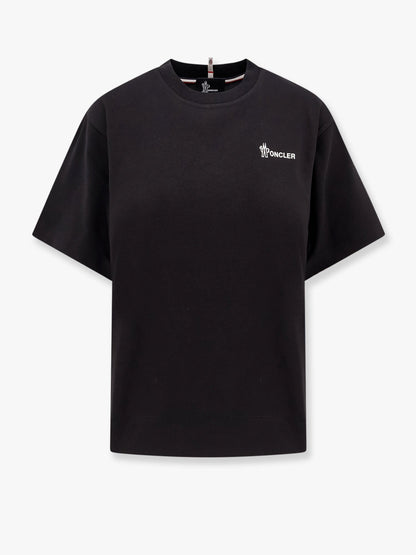 T-shirt in cotone con logo frontale thumbnail