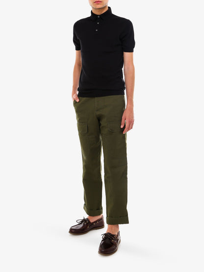 Regular fit cotton polo shirt thumbnail