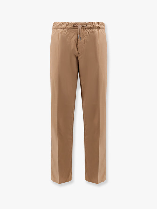 Cotton blend jogger trousers