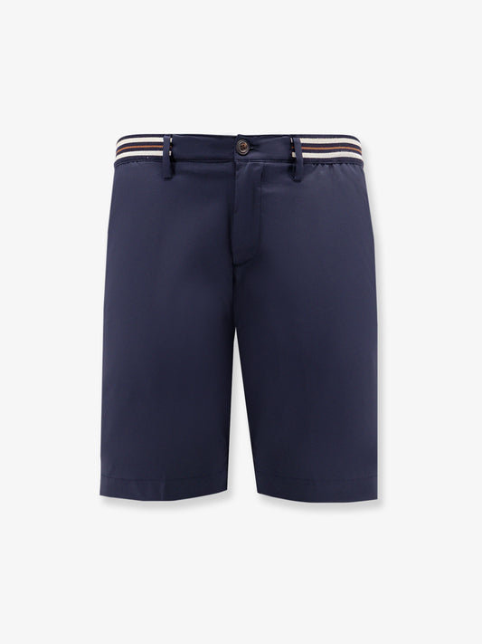Regular Fit cotton blend shorts