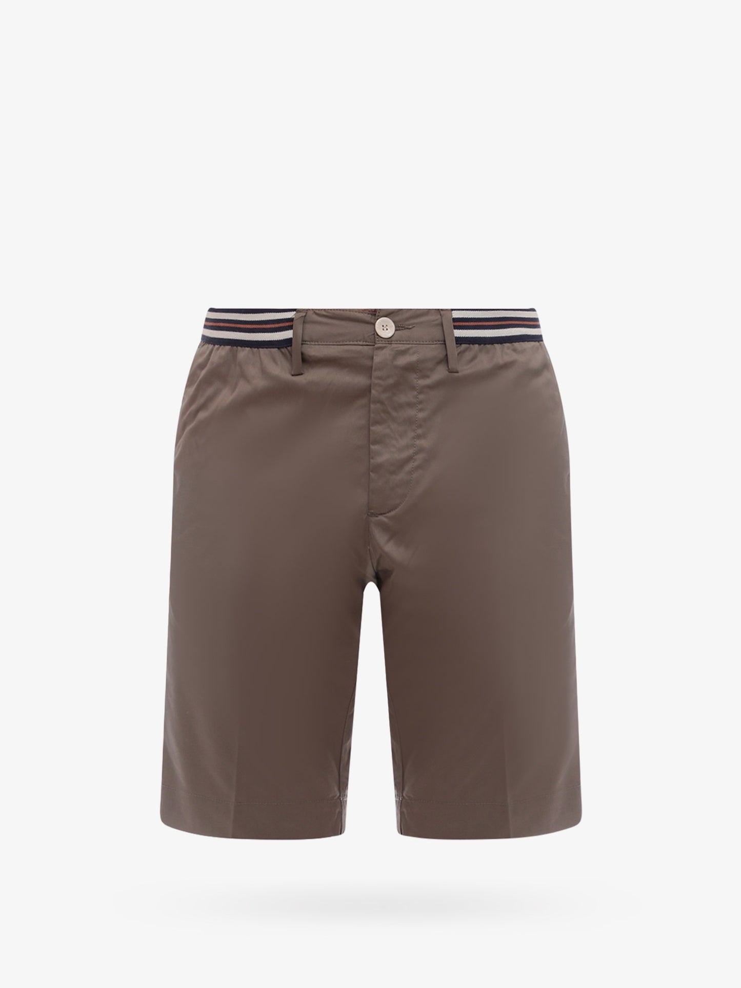 Regular Fit cotton blend shorts