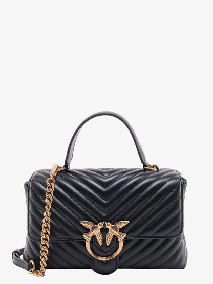 Love lady matelassè leather handbag with love birds buckle thumbnail