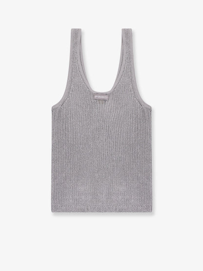 Noha viscose and metallized fibre tank top thumbnail