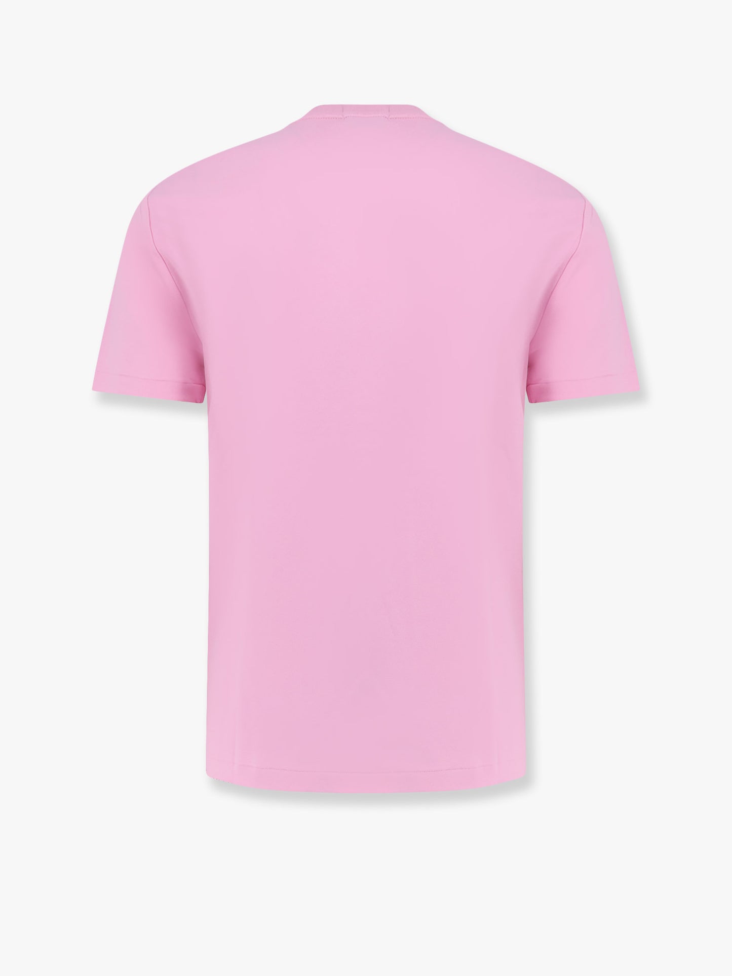 Cotton T-shirt with logo embroidery