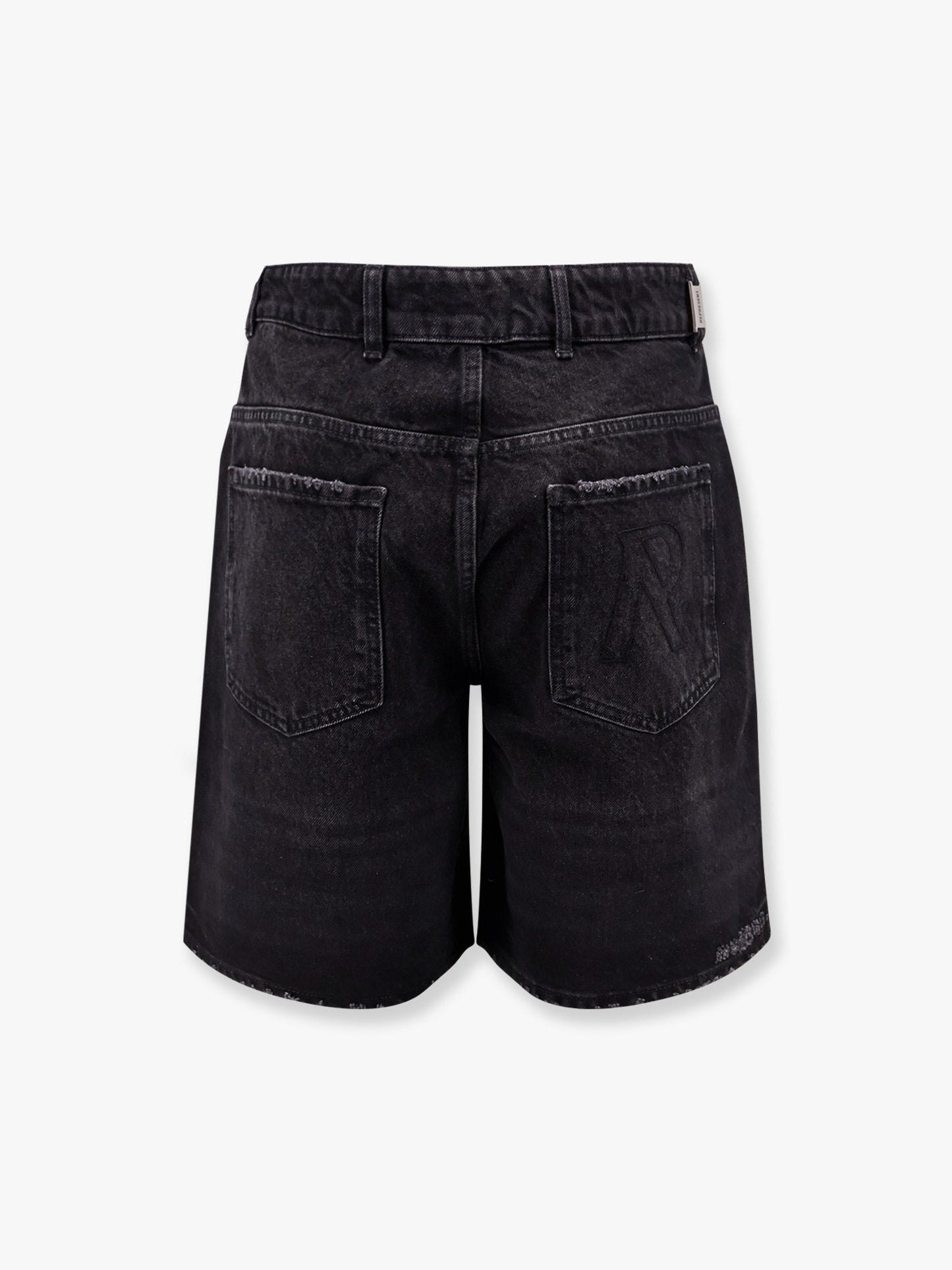 Bermuda tailored in denim stone-washed