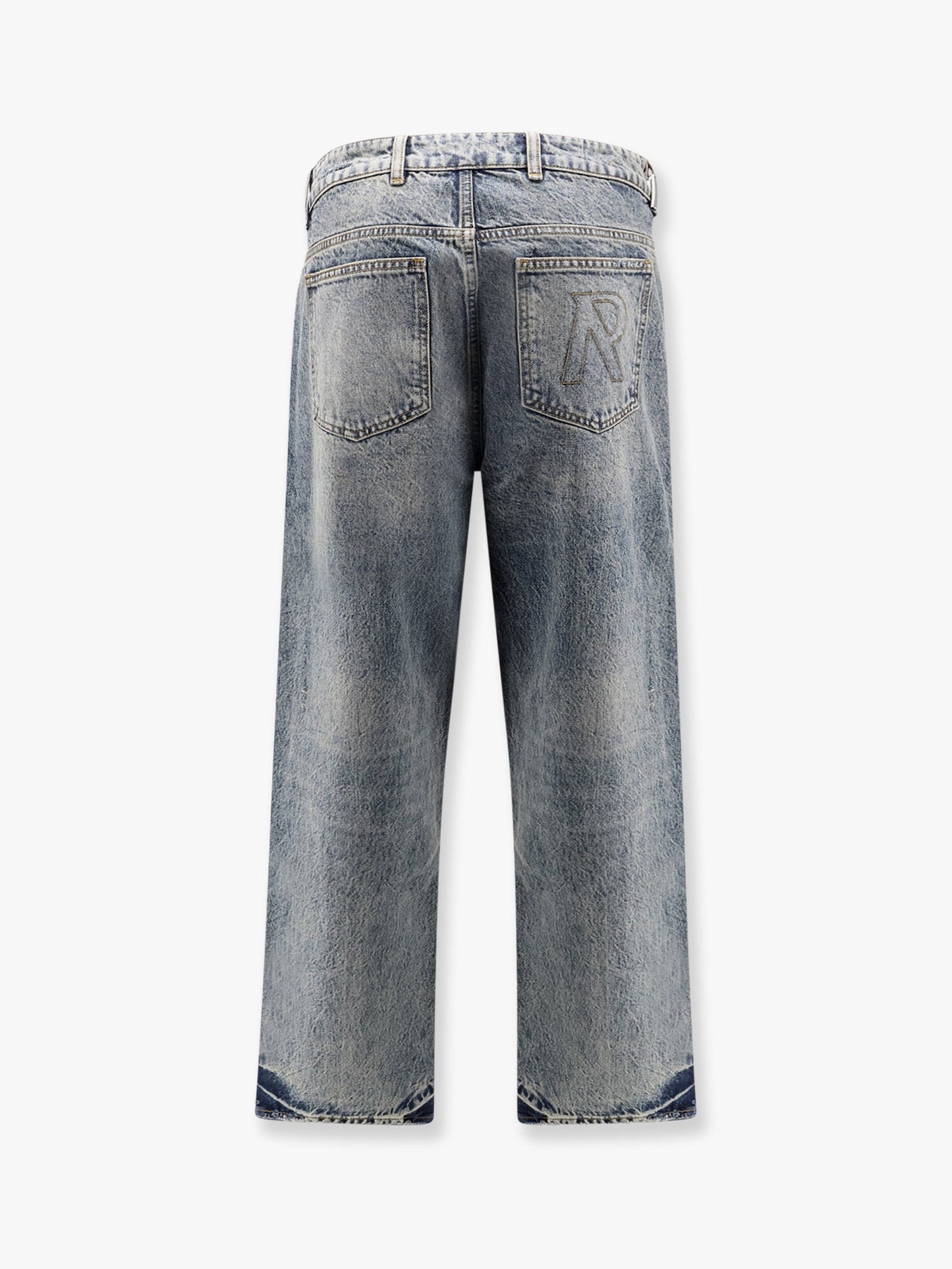 R2 used effect jeans