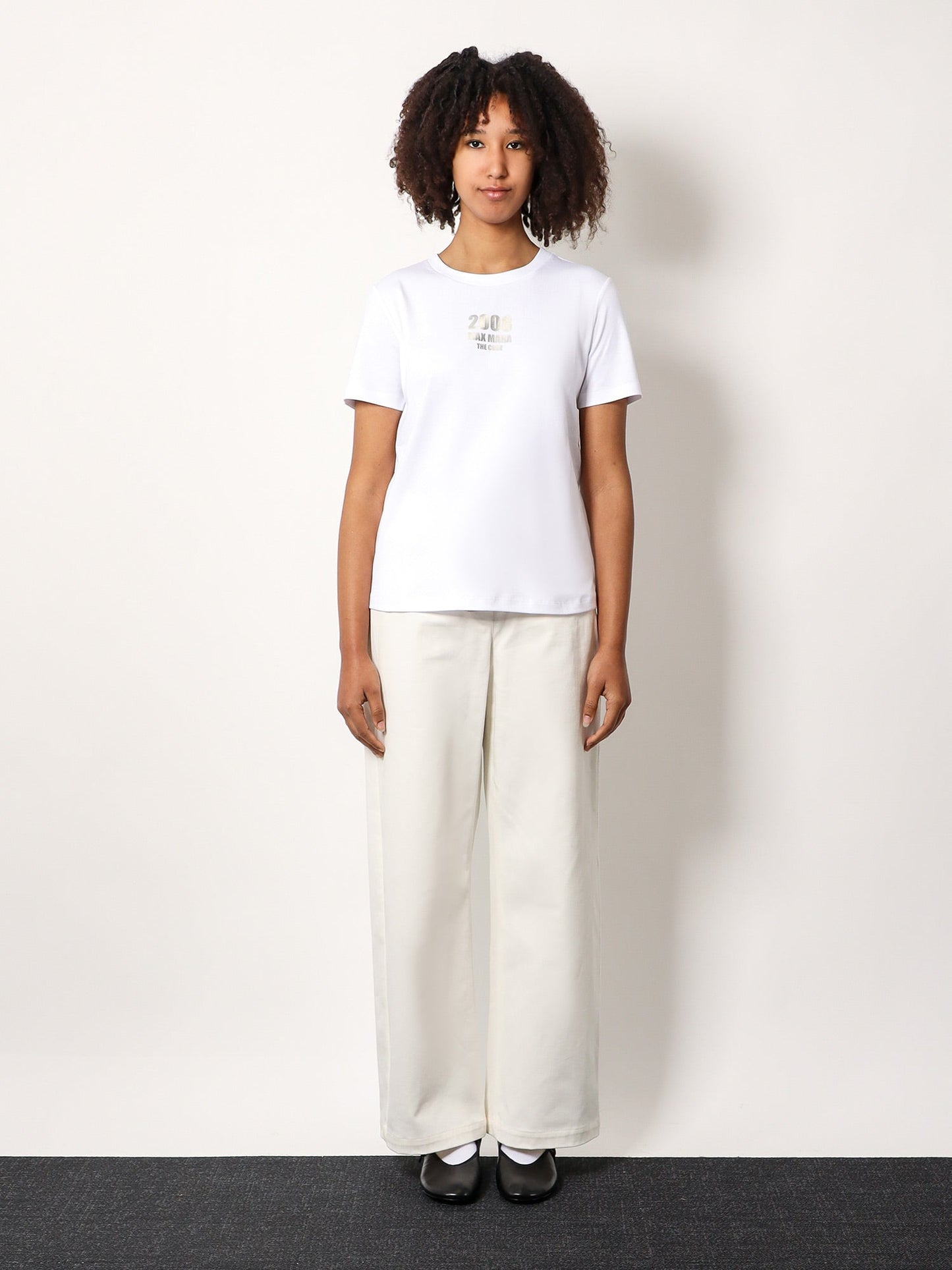 Quieto cotton t-shirt with print on the front