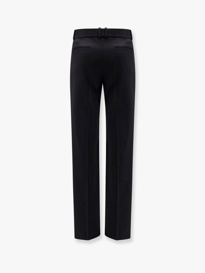 Tuxedo wool trouser with lateral satin bands thumbnail