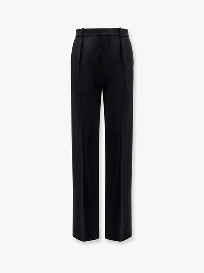Tuxedo wool trouser with lateral satin bands thumbnail