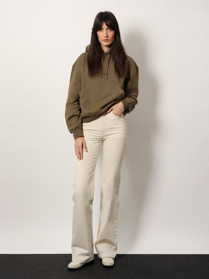 Cotton sweatshirt with logo embroidery thumbnail
