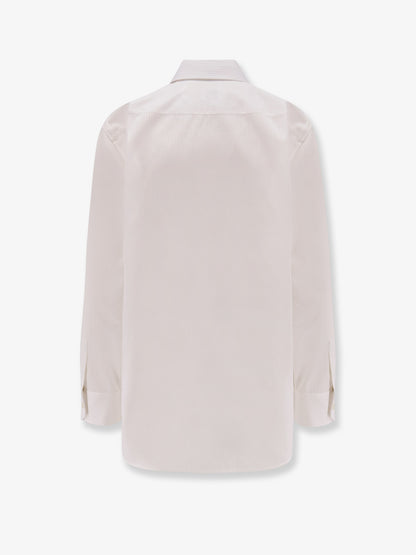 Certified cotton shirt with Cassandre embroidery thumbnail
