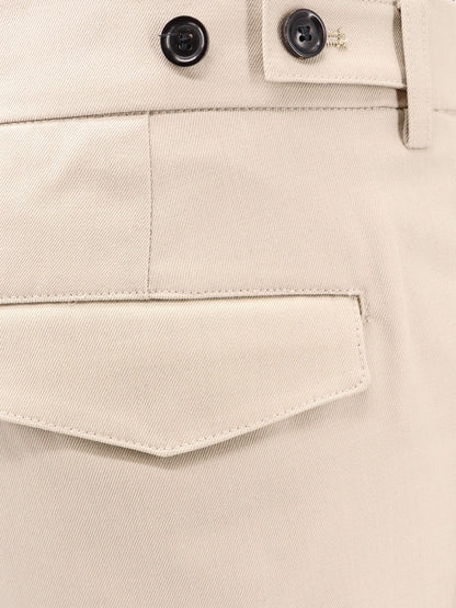 Wide wool blend trouser with pinces thumbnail