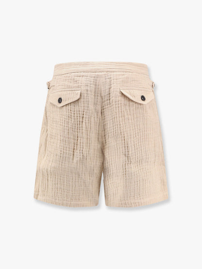 Double weave linen bermuda shorts thumbnail