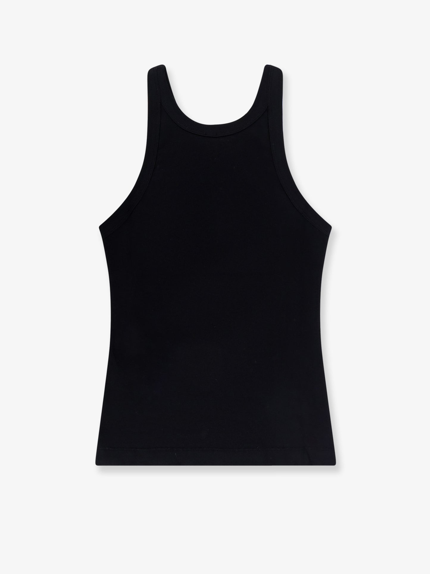 Ribbed cotton tank top
