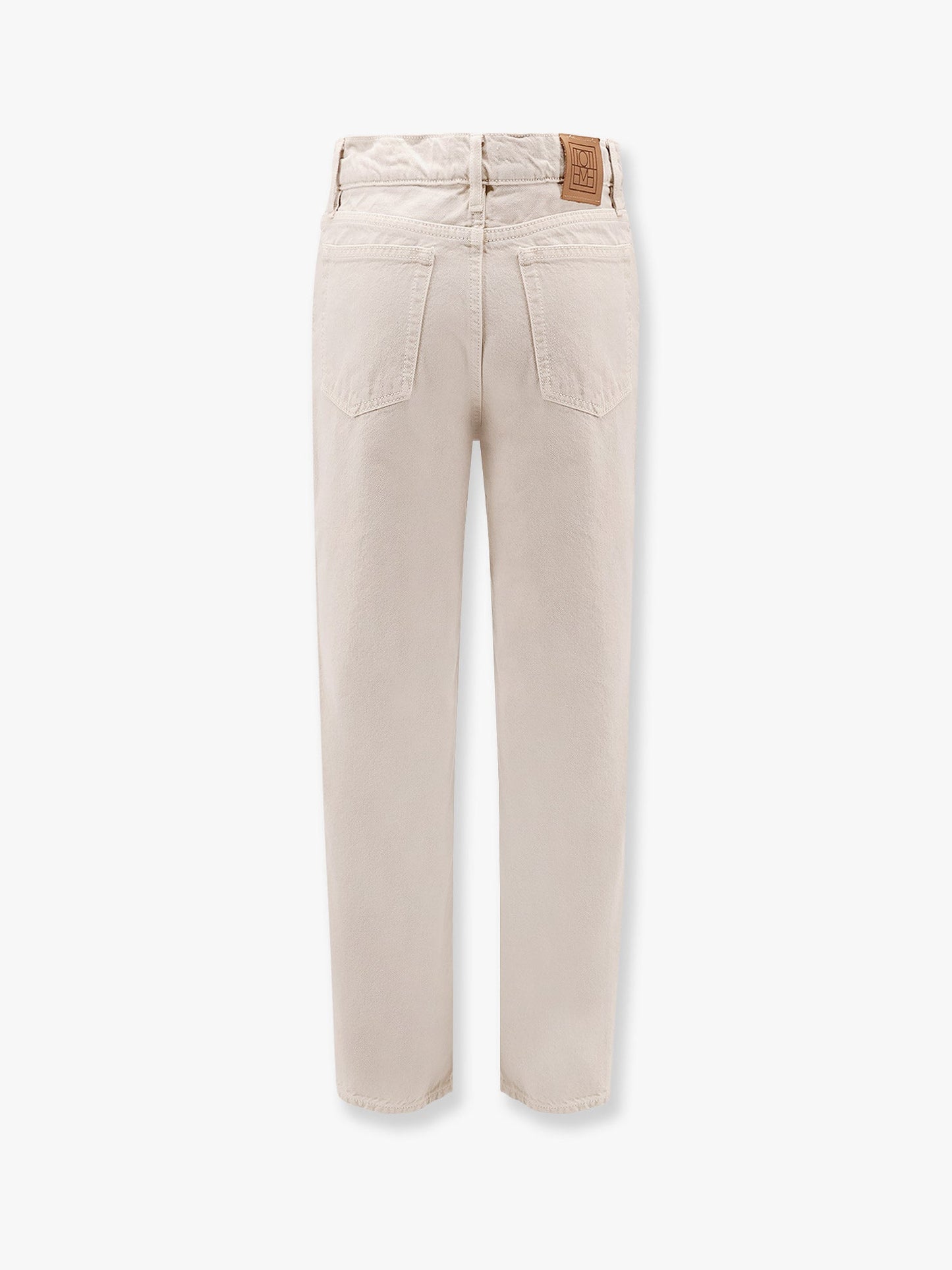 Pantalone low taper denim