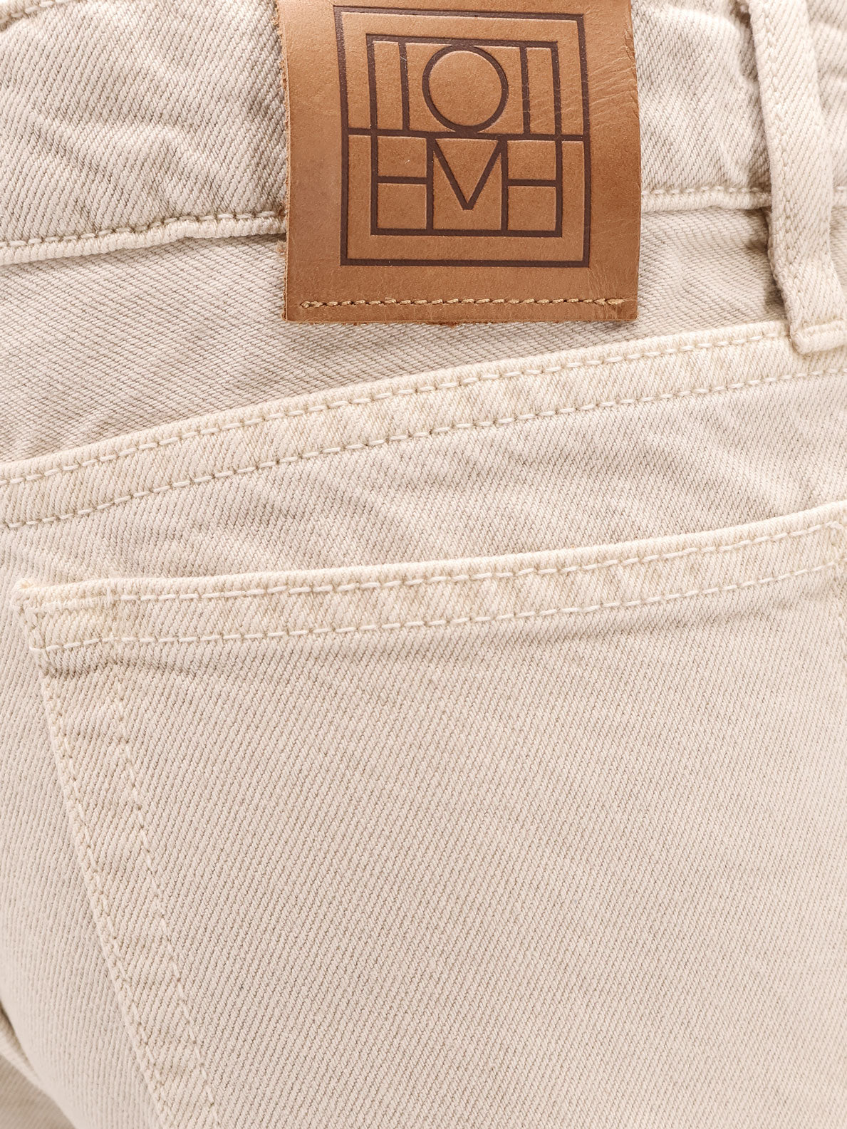 Pantalone low taper denim