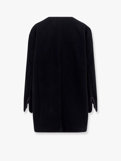 Wool blend coat with lateral slits thumbnail