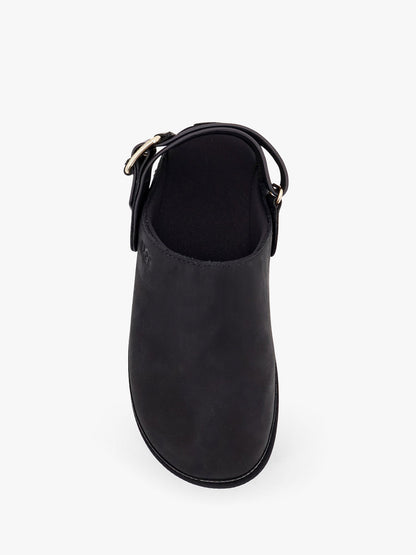 Goldenstar villa leather sabot thumbnail