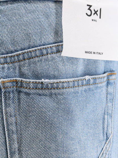 Sabina Girlfriend blue denim jeans thumbnail