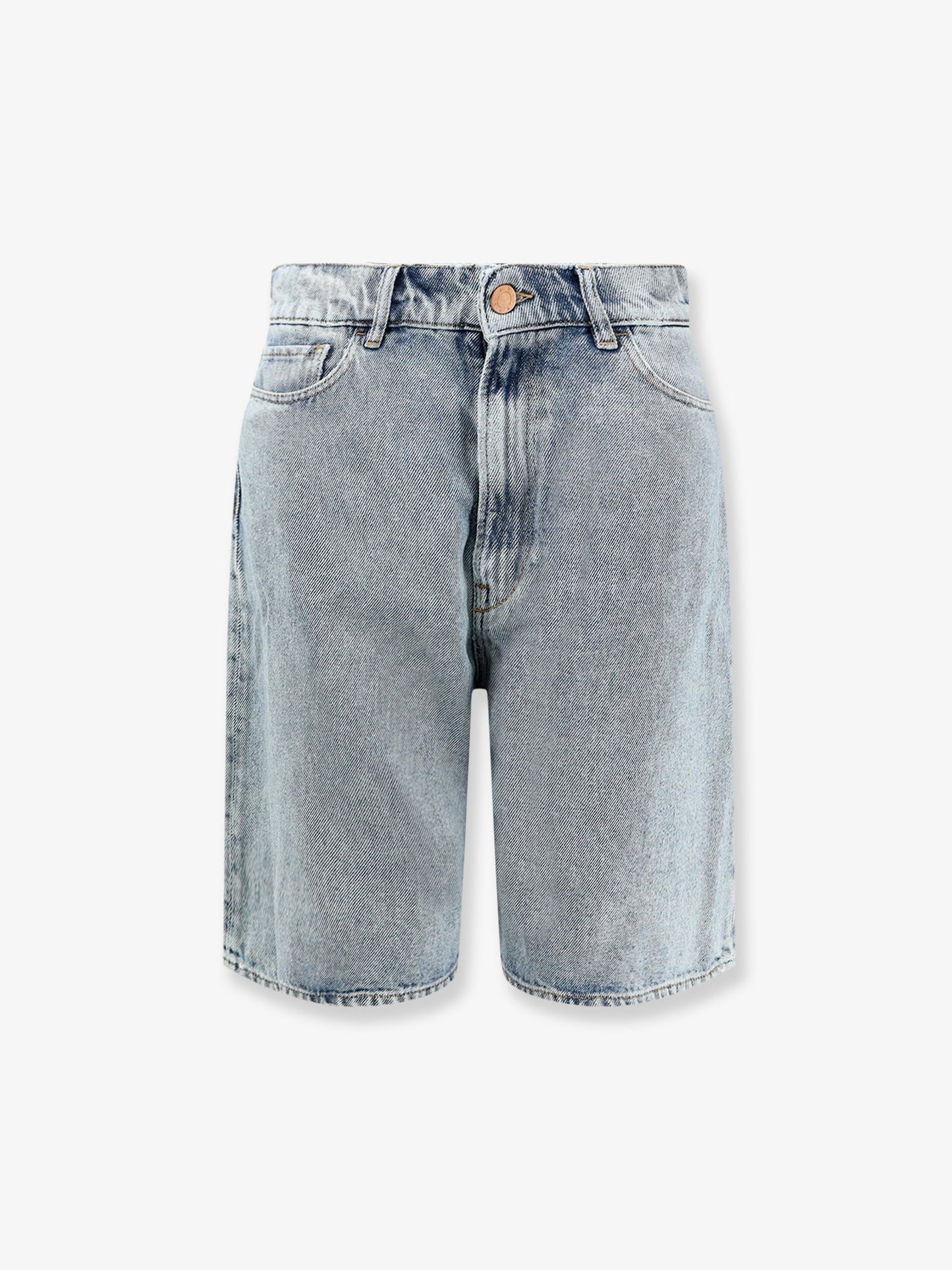 Skater blue denim bermuda shorts