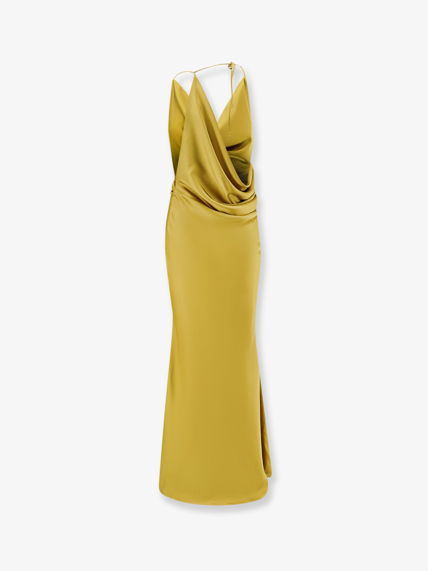 Satin long dress