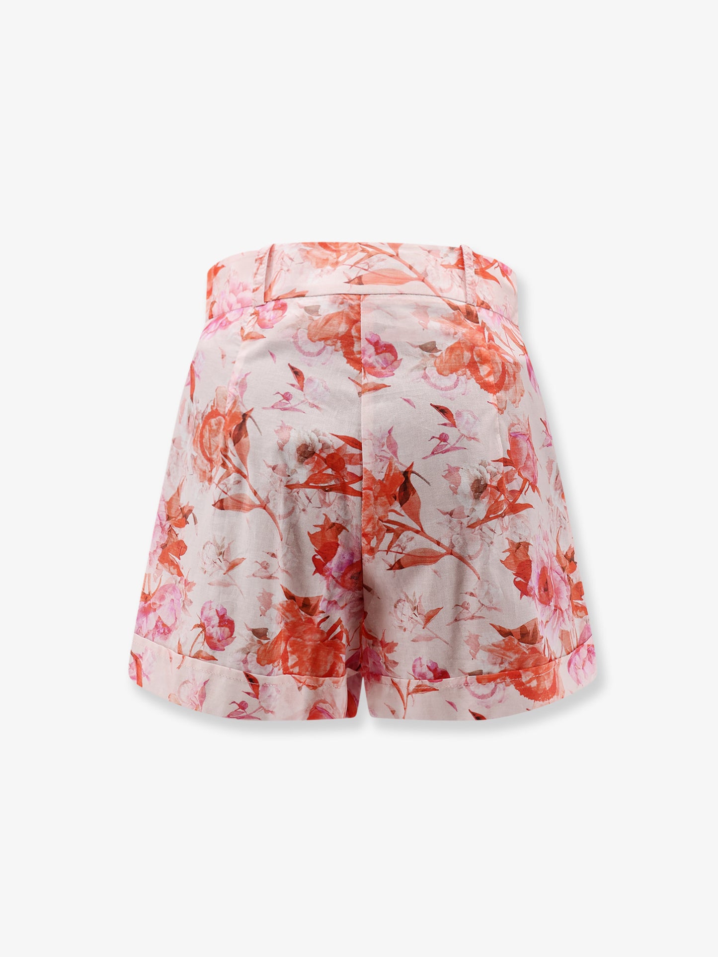 Printed cotton shorts