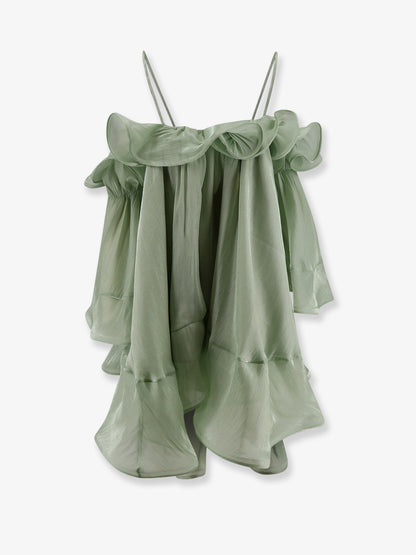 Dress with rouches thumbnail
