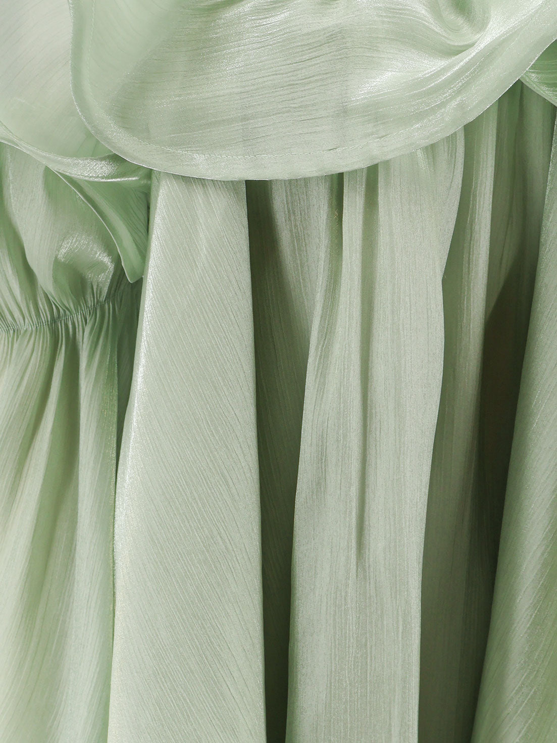 Dress with rouches