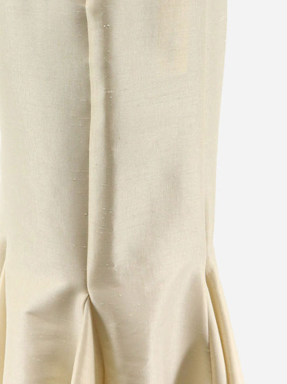 Shantung long skirt thumbnail