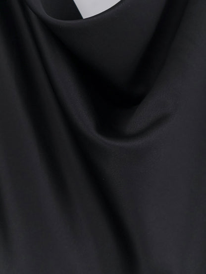 Satin long dress thumbnail