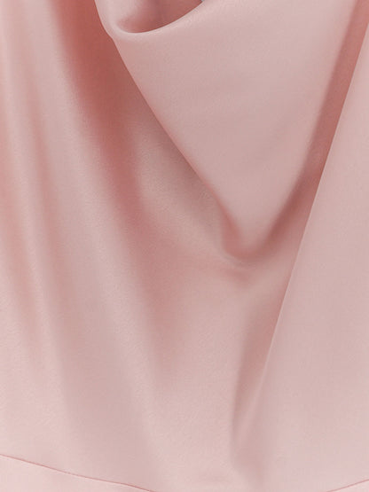 Satin long dress thumbnail