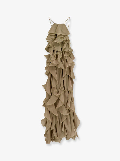 Long dress with ruffles thumbnail