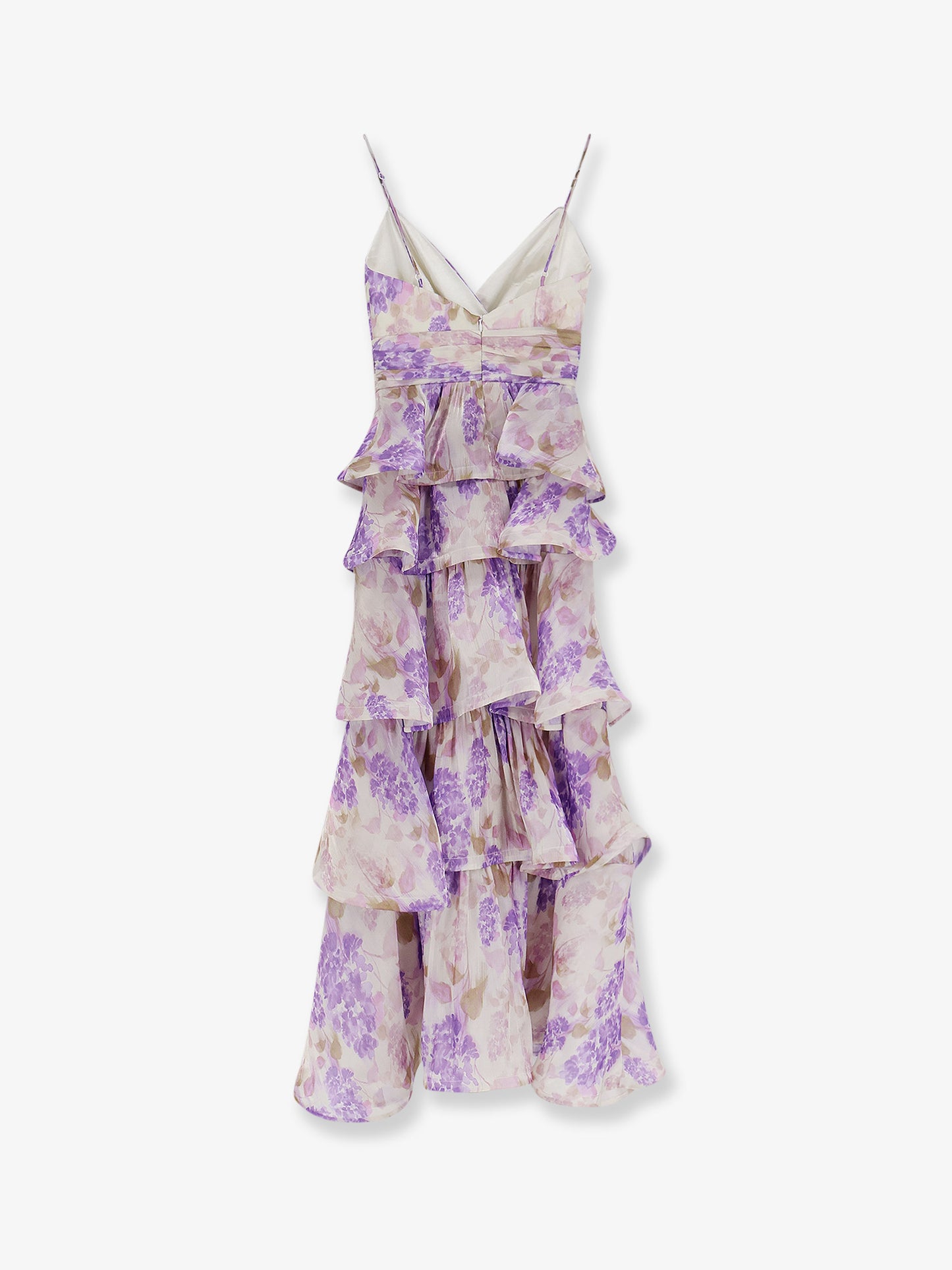 Ruffled long dress