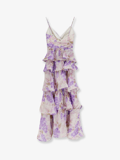 Ruffled long dress thumbnail