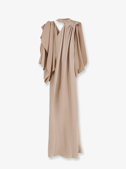 Long dress with satin band thumbnail