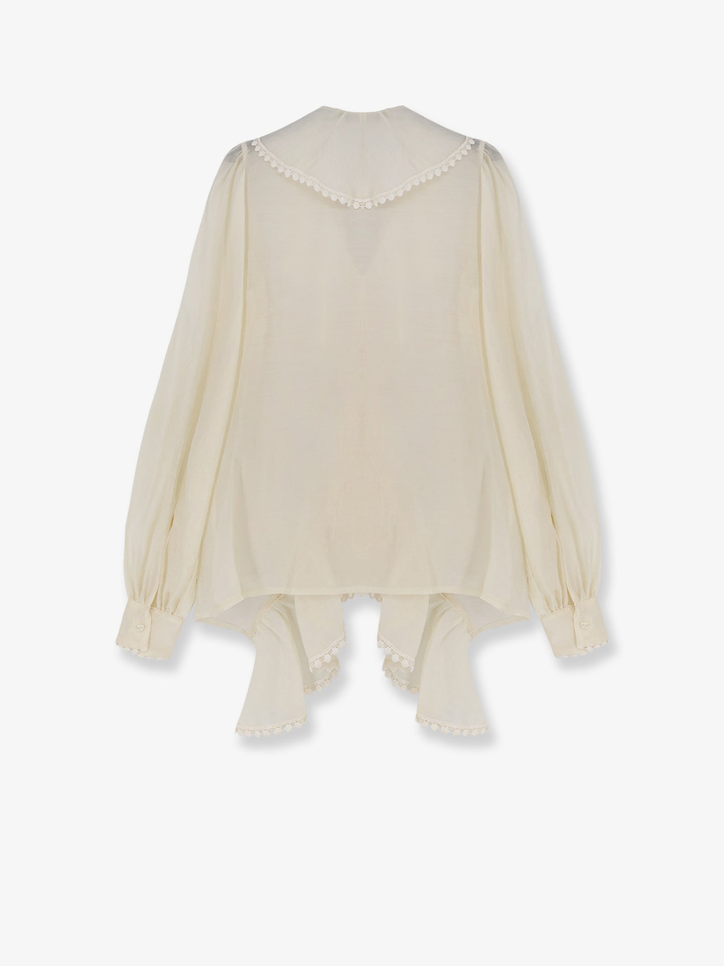 Shirt with rouches