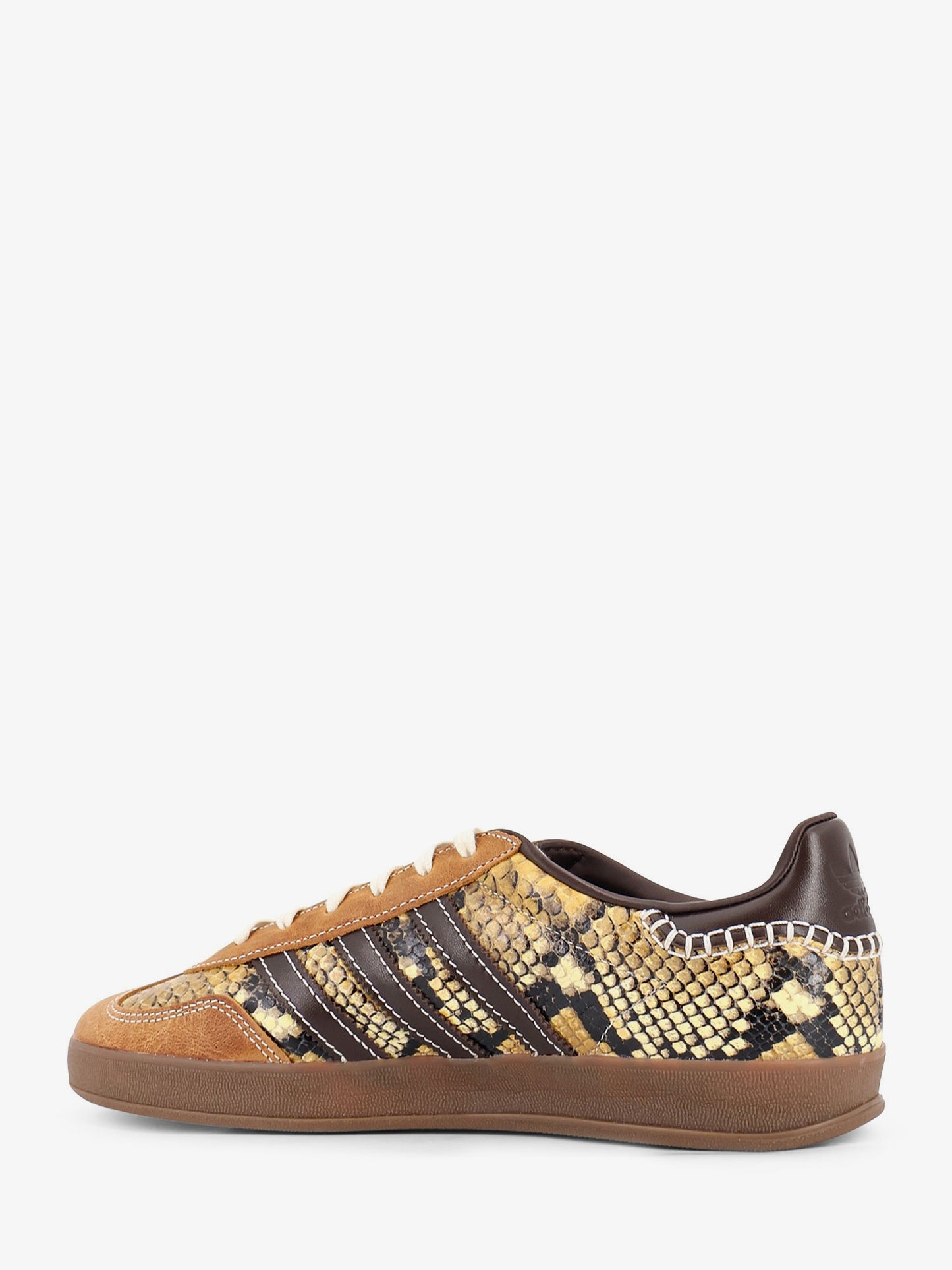 WB Gazelle Snake leather sneakers with python print