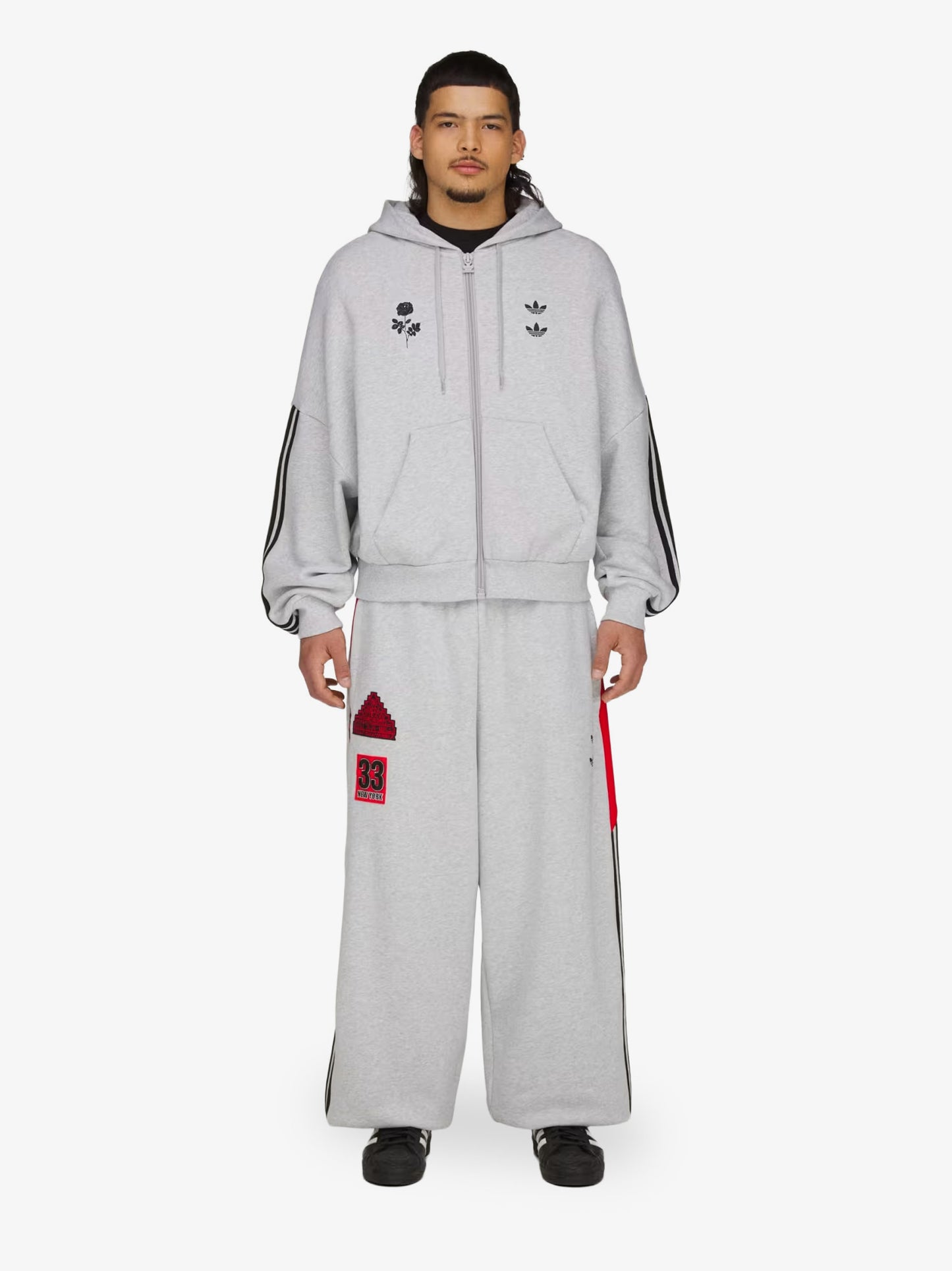 Cotton blend trousers