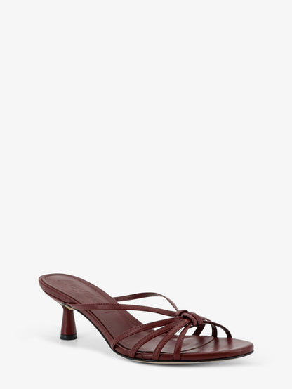 Abby leather sandals thumbnail
