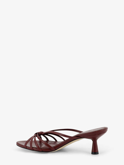 Abby leather sandals thumbnail