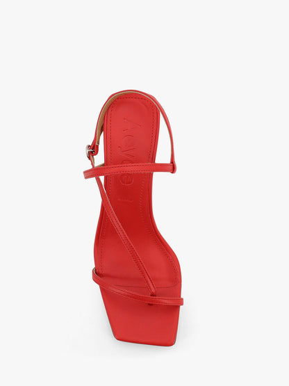 Elise leather thong sandals thumbnail
