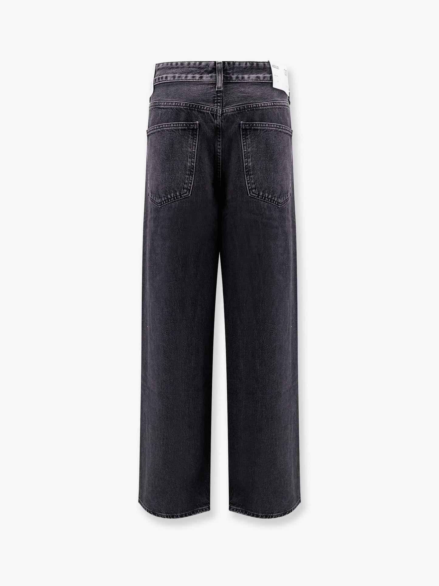 Vana Fold Jean regenerative black denim trousers
