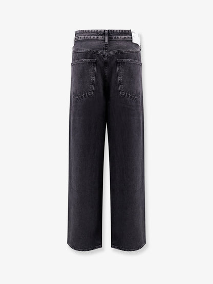 Vana Fold Jean regenerative black denim trousers thumbnail