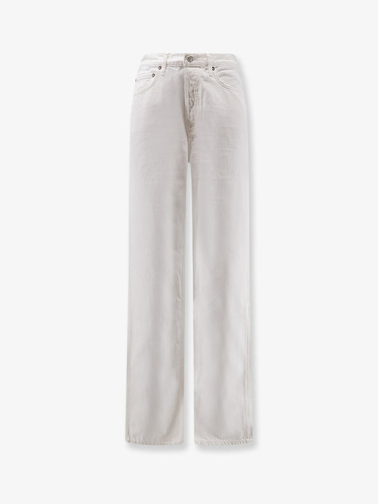 Straight fit regenerative cotton trouser
