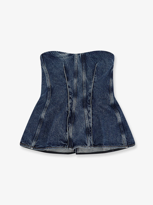 Lara Corset denim top
