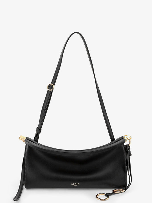 Le Click East West Small leather crossbody bag